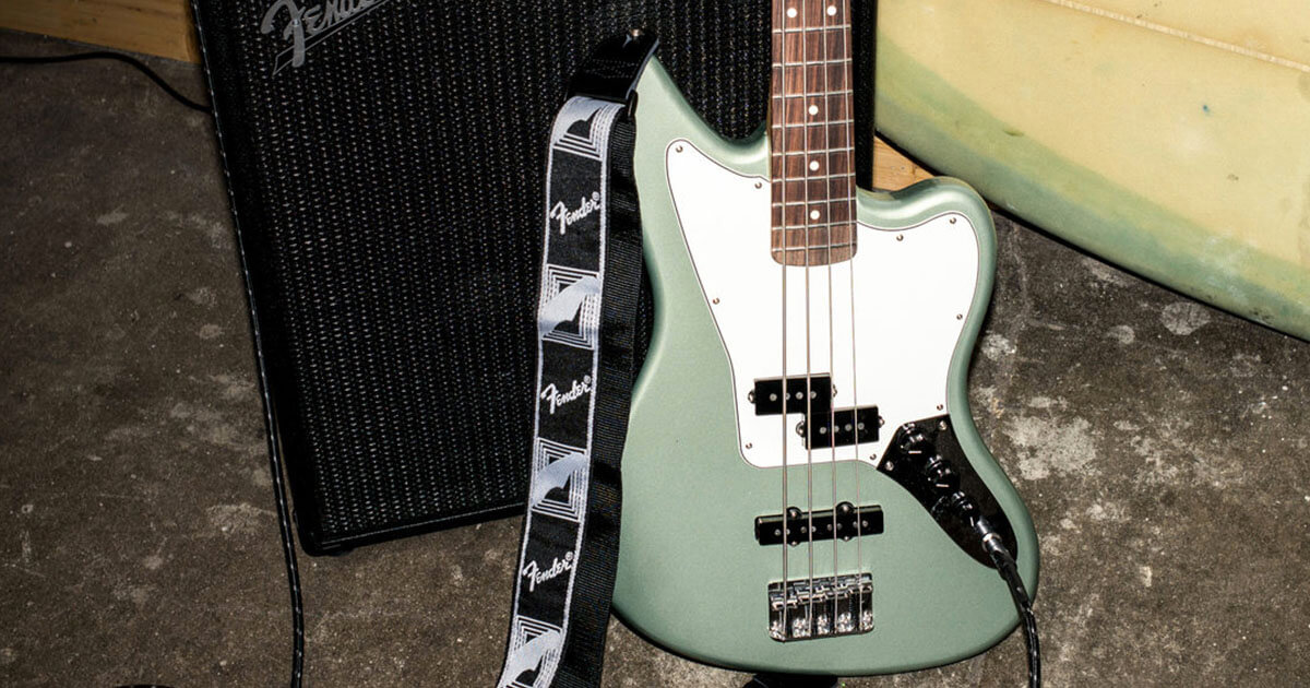 Fender Player Series Jaguar Bass in Sage Green