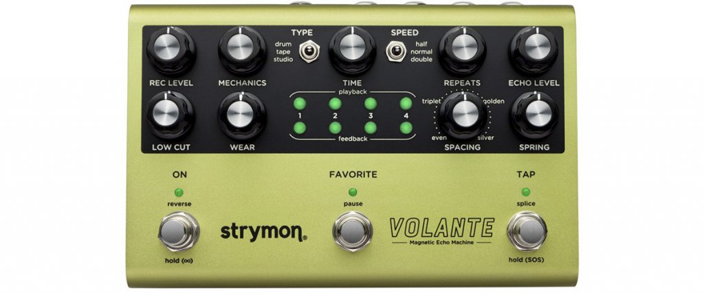 Strymon Volante Magnetic Echo Machine Guitar Effects Pedal