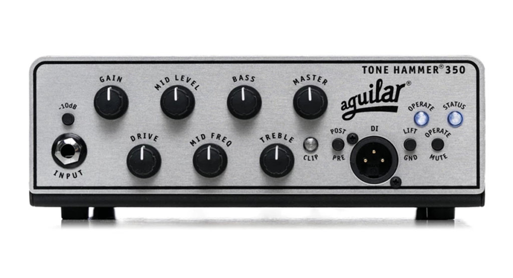 Aguilar Tone Hammer 350 Super Light 350W Bass Amplifier Head