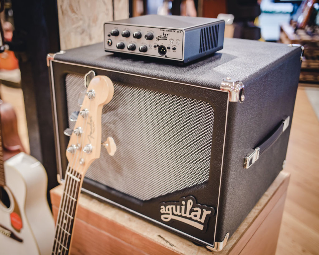 Aguilar Tone Hammer 350 and SL112 Speaker Cabinet