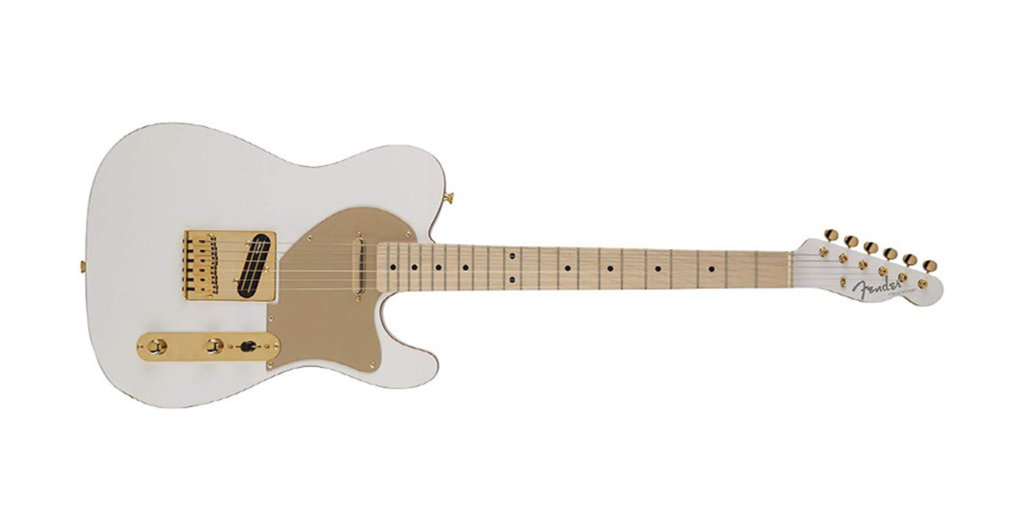 SCANDAL Haruna's Signature Fender Japan Telecaster Electric Guitar, White