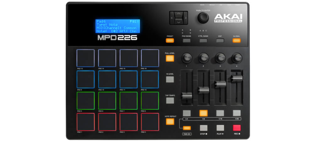 Akai MPD 226 Midi Controllers budget