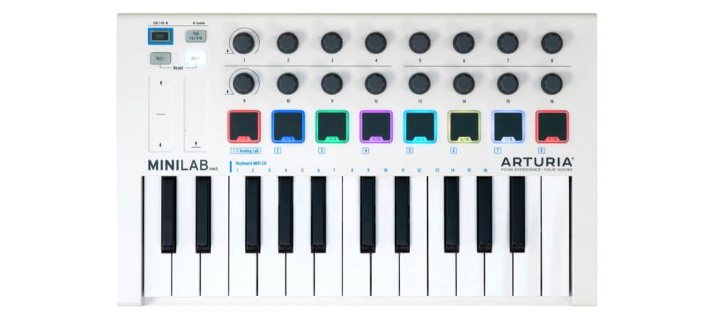 MiniLab MkII Midi Controllers budget