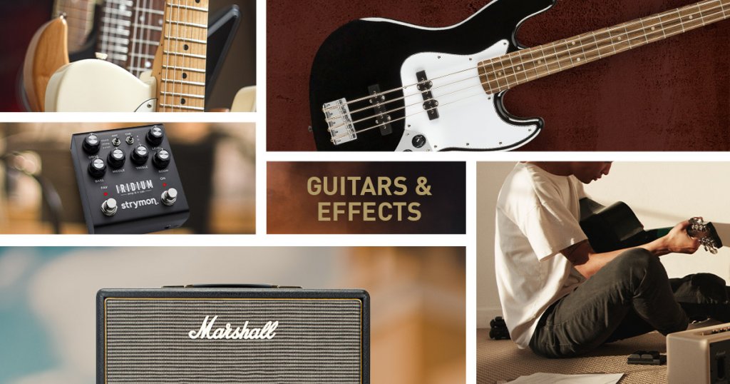 Holiday season buyers guide - guitars & effects