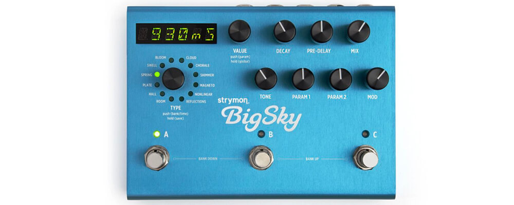 Strymon BigSky  Multidimensional Reverb