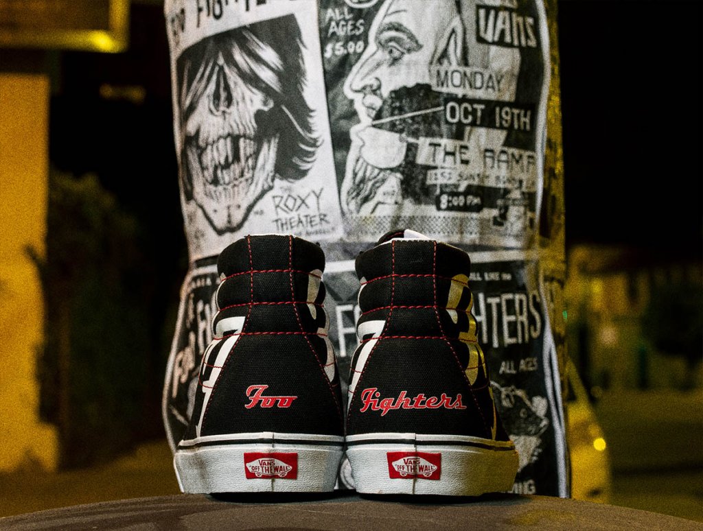 Win a Pair of Super Limited Vans x Foo Fighters Sk8 Hi Sneakers