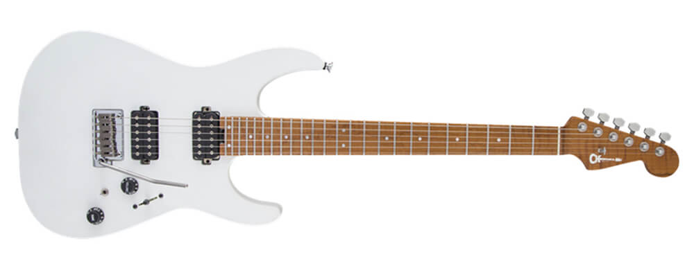 Charvel USA Select DK24 HH 2PT Caramelised Maple in Snow White
