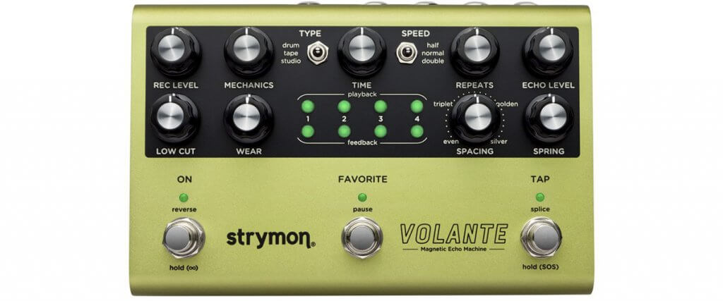 Strymon Volante Magnetic Echo Machine Guitar Effects Pedal