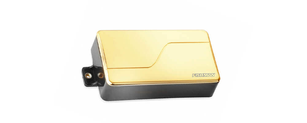 Fishman Fluence Modern Humbucker Pickup Set, Gold