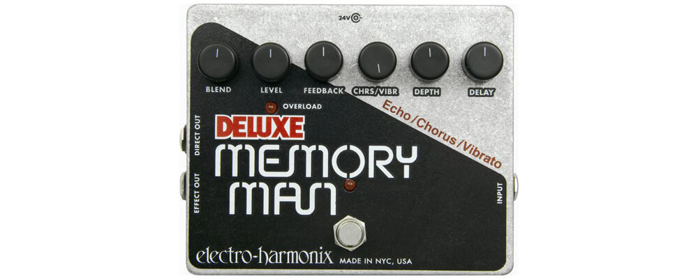 Electro-Harmonix Deluxe Memory Man Xo Delay Pedal