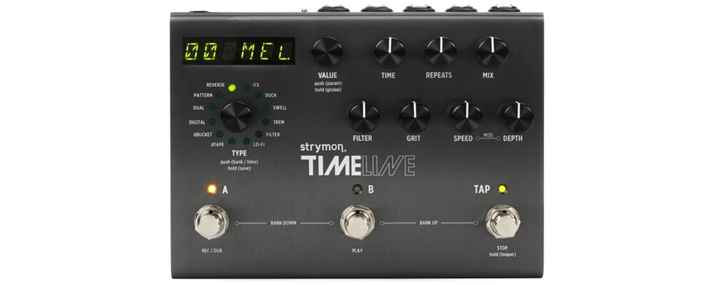 Strymon TimeLine Delay Guitar Effects Pedal
