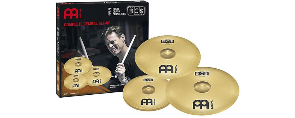 MEINL Cymbals BCS141620 BCS Cymbal Set 