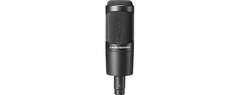 Audio-Technica AT2020 Cardioid Condenser Microphone Home Recording Studio
