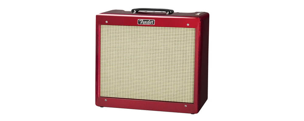 Fender Blues Junior III Combo Guitar Tube Amplifier, Candy Apple Red, 240V