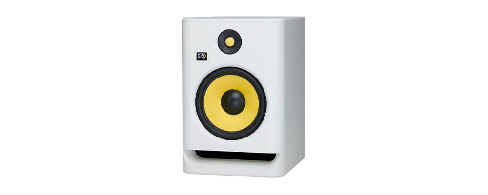 KRK RP8G4 Rokit Powered 8 Generation 4 Active Studio Monitors, White Noise (Each) Merdeka