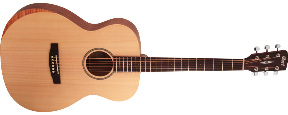 Cort Luce Bevel Cut Acoustic Guitar, Open Pore Natural Best Acoustic Guitars Under $500