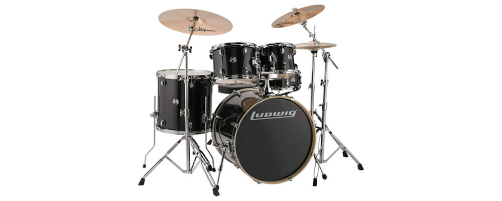 Ludwig LCEW22016 Element Evolution 5-Piece Drum Kit Entry-Level Drums