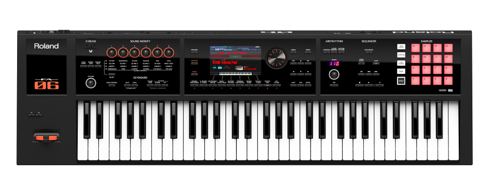 A music station with SDHC card storage capabilities, the Roland FA-06 might be the best digital piano for those looking to get into music production.