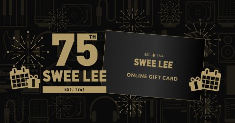 Swee Lee 75th Anniversary giveaway week 1 Gift Cards