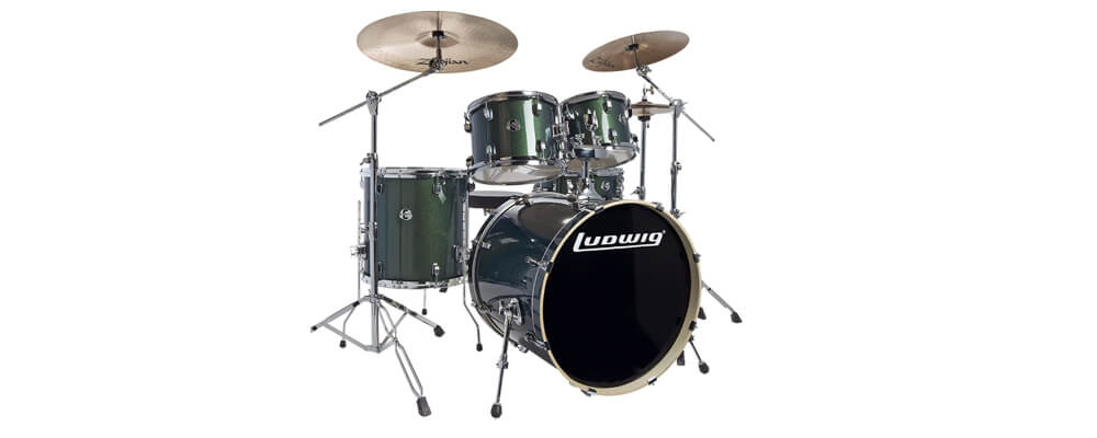 Ludwig LCEW22018 Element Evolution 5-Piece Drum Kit Drummer's Beginner Guide