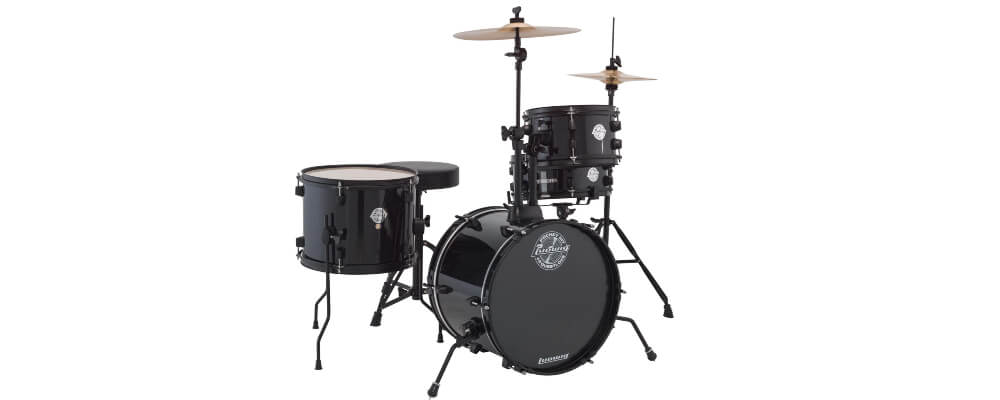 Ludwig LC178X016DIR Pocket Kit 4-Piece Drum Kit 