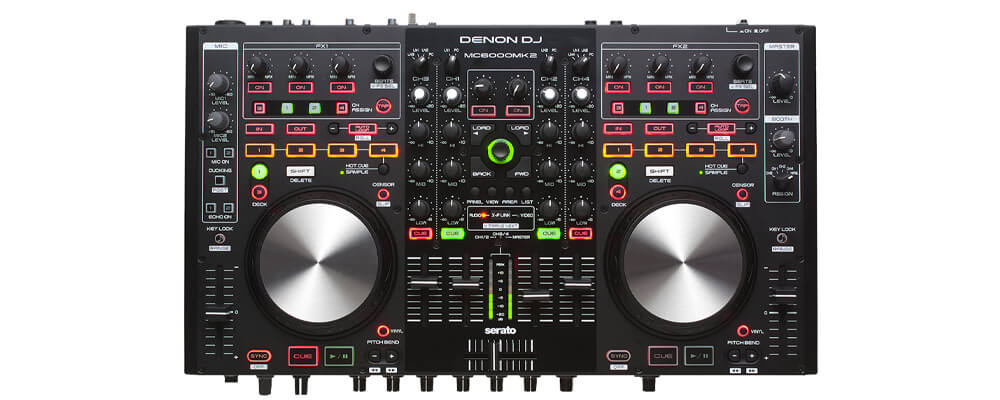 Denon MC6000MK2 Professional DJ Controller And Digital Mixer