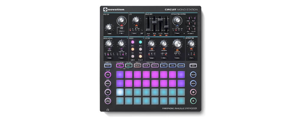 novation circuit aftertouch