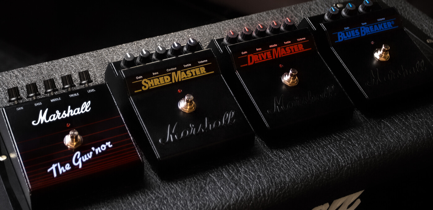 Marshall Vintage Reissue Pedals: A Blast From the Past - Swee Lee Blog