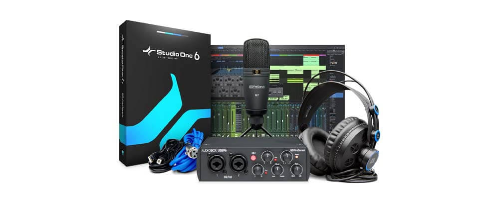 PreSonus AudioBox Studio Hardware and Software Recording Bundle