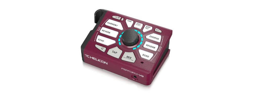 6. TC Helicon Perform-VG Vocal and Acoustic Guitar Processor