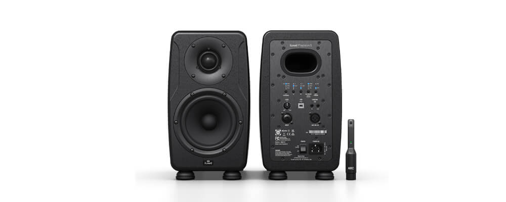 IK Multimedia iLoud Precision 5 Powered Studio Monitor is small but powerful for monitoring your recordings